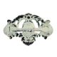Cream Crown Distressed Iron Pull Cabinet Handles